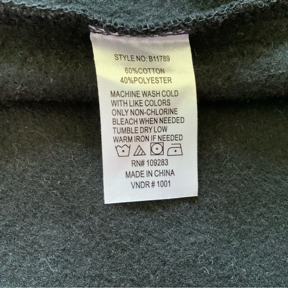 Vintage Havana Womens Black Embellished Pullover Sweatshirt Top Size Medium - Picture 13 of 13